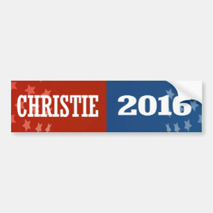 CHRISTIE 2016 BUMPER STICKER