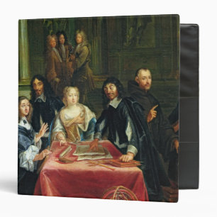 Christina of Sweden and her Court: detail of Binder