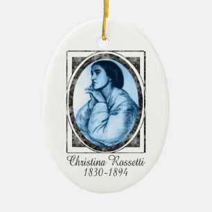 Christina Rossetti Ornament