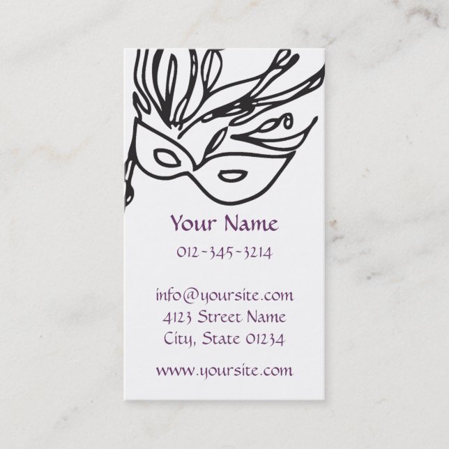 Christine Business Card (Front)