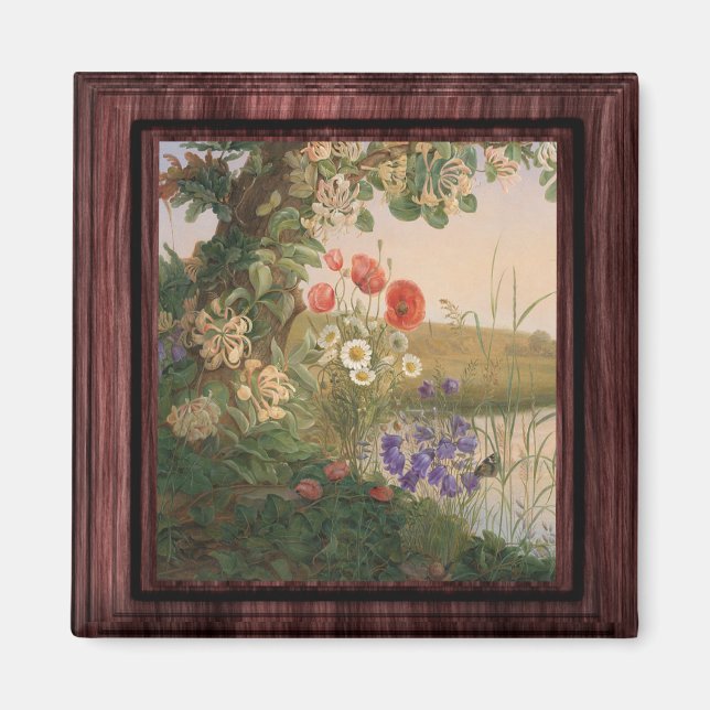 Christine Lovmand Blomsterstykke Magnet (Front)