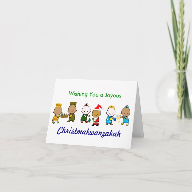Christmakwanzakah Holiday Card (Front)