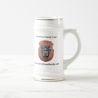 Christman Beer Stein 22oz