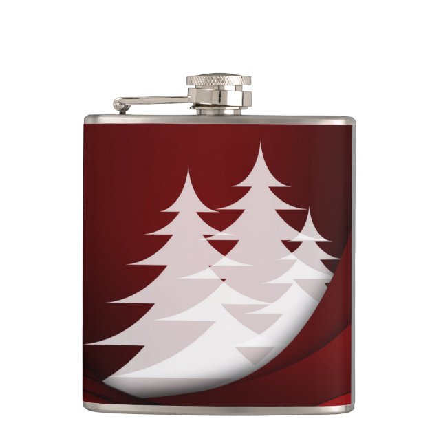 Christmas 014 hip flask (Front)