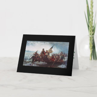 Christmas 1776 holiday card