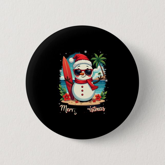 christmas (1) 2 inch round button (Front)