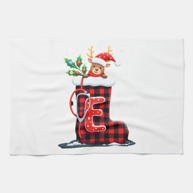 Christmas (1) kitchen towel (Horizontal)