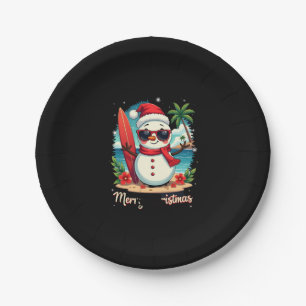 christmas (1) paper plate
