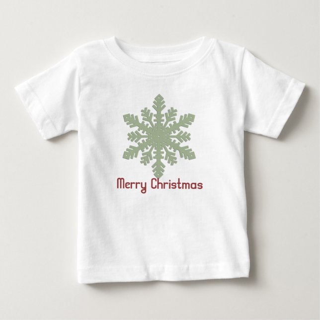 Christmas 1 : Snowflake Merry Christmas Creeper 2 (Front)