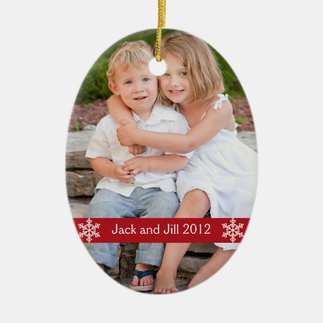 Christmas 2012 Photo keepsake ornament (Front)