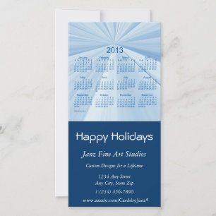 Christmas 2013 Calendar Holiday Card
