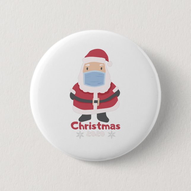 Christmas 2020 2 inch round button (Front)