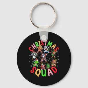 Christmas 2024 Team Santa Elf Squad Xmas Matching Keychain