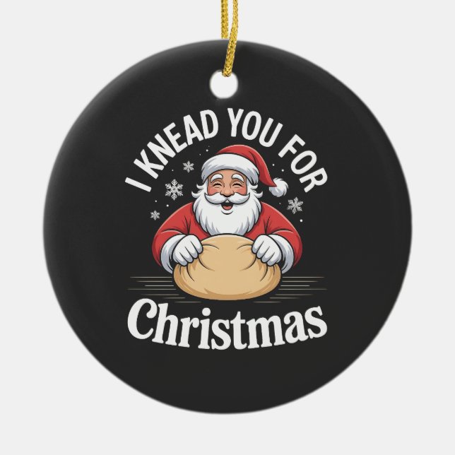 christmas 2026,  ceramic ornament (Front)