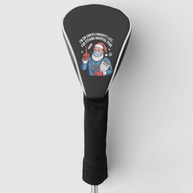 christmas 2026,  golf head cover (Front)