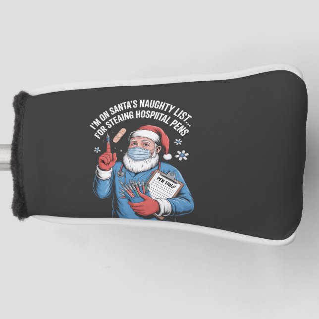 christmas 2026,  golf head cover (Front)