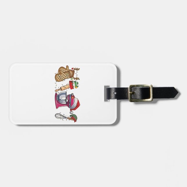 christmas 2026,  luggage tag (Front Horizontal)