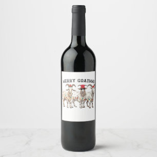christmas 2026, wine label