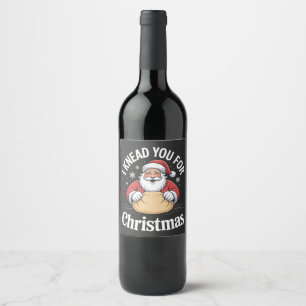 christmas 2026, wine label