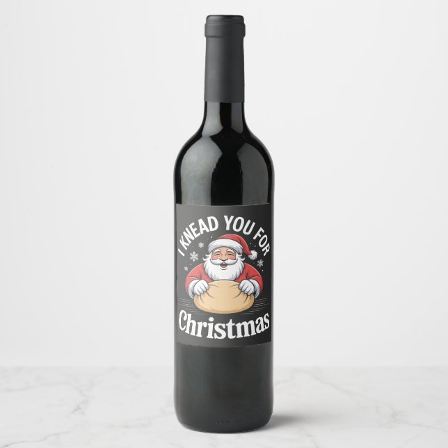 christmas 2026,  wine label (Front)