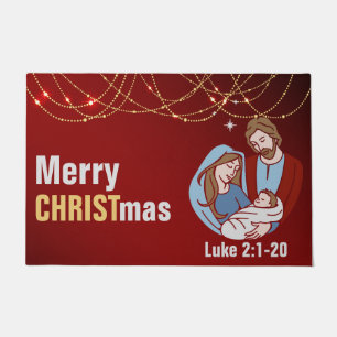 Christmas -24" x 36" Door Mat