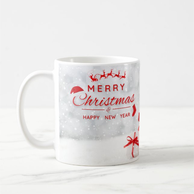 Christmas 25 coffee mug (Left)