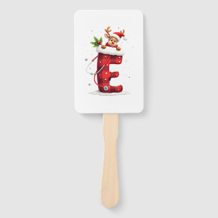 Christmas (2) hand fan