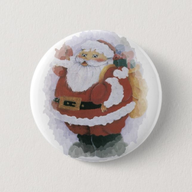 Christmas 2 Inch Round Button (Front)
