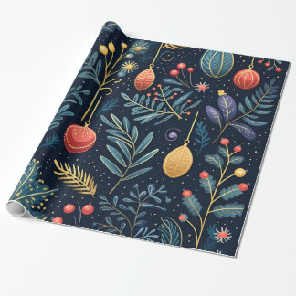 Christmas 30 inches x 6 feet Gloss Wrapping Paper