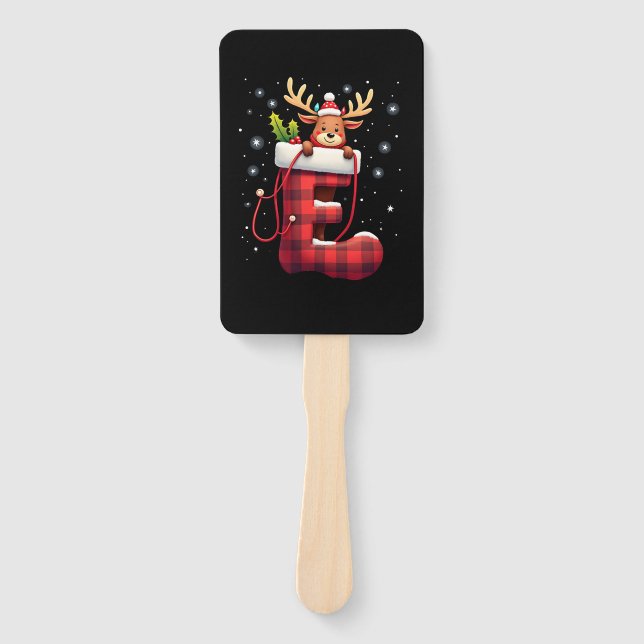 Christmas (3) hand fan (Front)