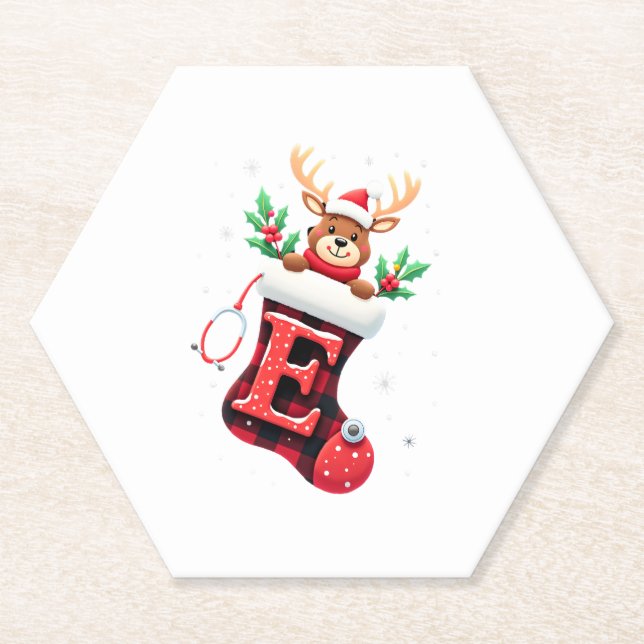 Christmas (3) paper coaster (Front)