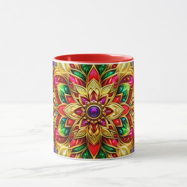 CHRISTMAS ~ 3D ~ Multicolour ~ Mug (Center)