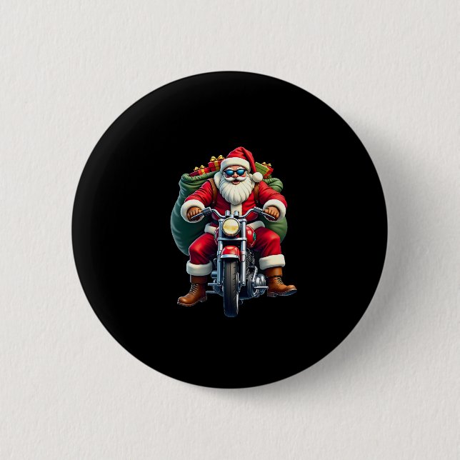 Christmas (4) 2 inch round button (Front)