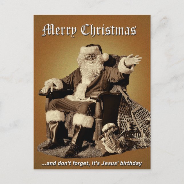 CHRISTMAS #5B HOLIDAY POSTCARD (Front)