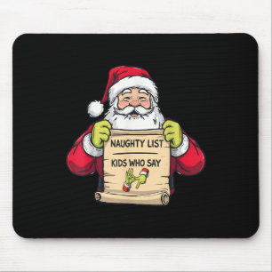 Christmas 67 Funny Santa 67 Six Seven 6 7 Meme Cus Mouse Pad