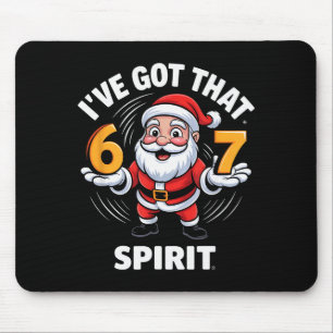 Christmas 67 Funny Xmas Six Seven Ugly Sweater 6-7 Mouse Pad