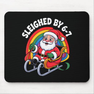 Christmas 67 Funny Xmas Six Seven Ugly Sweater 6-7 Mouse Pad