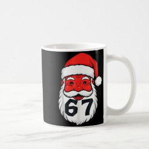 Christmas 67 Meme Design Funny Six Seven Hands 6 7 Coffee Mug