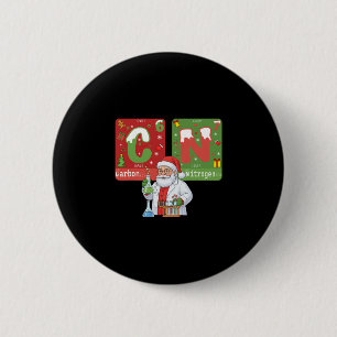 Christmas 67 Meme Science Chemistry Humor Periodic 2 Inch Round Button