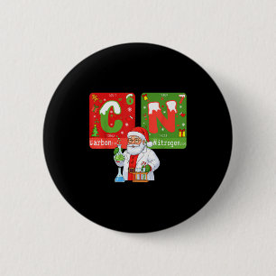 Christmas 67 Meme Science Chemistry Humor Periodic 2 Inch Round Button