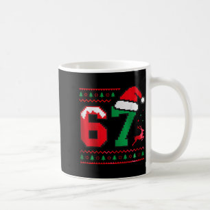Christmas 67 Ugly Sweater Number 67 Design Coffee Mug