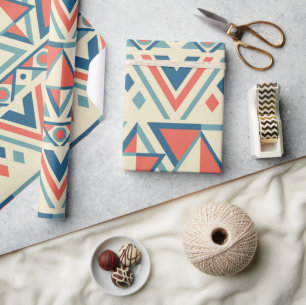 Christmas   Abstract   Pattern   Minimalistic Wrapping Paper