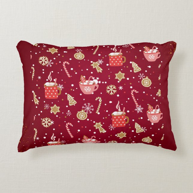 Christmas accent cushion/pillow pillow (Front)