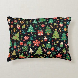christmas accent pillow