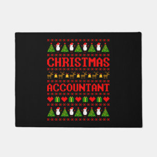 Christmas Accountant Doormat
