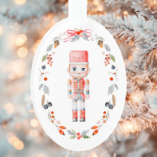 Christmas Acrylic Ornament with Toy Soldier 