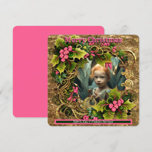 Christmas ADD your own PHOTO Holiday Fun Invitation