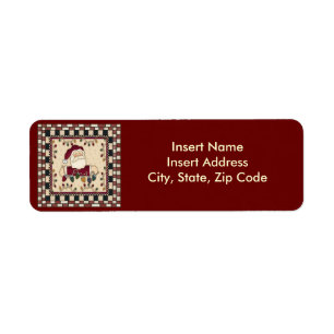 Christmas Address Label