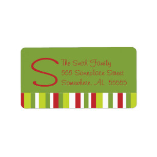 Christmas Address Labels