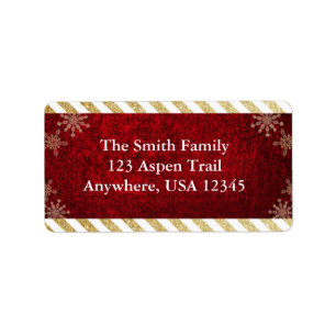 Christmas Address Labels